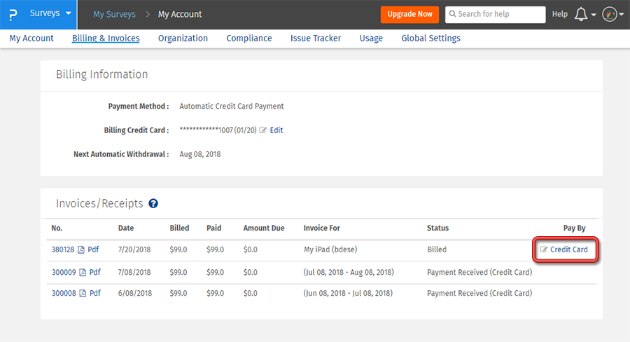 Survey Software Help Image